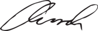 Charles Schwab signature