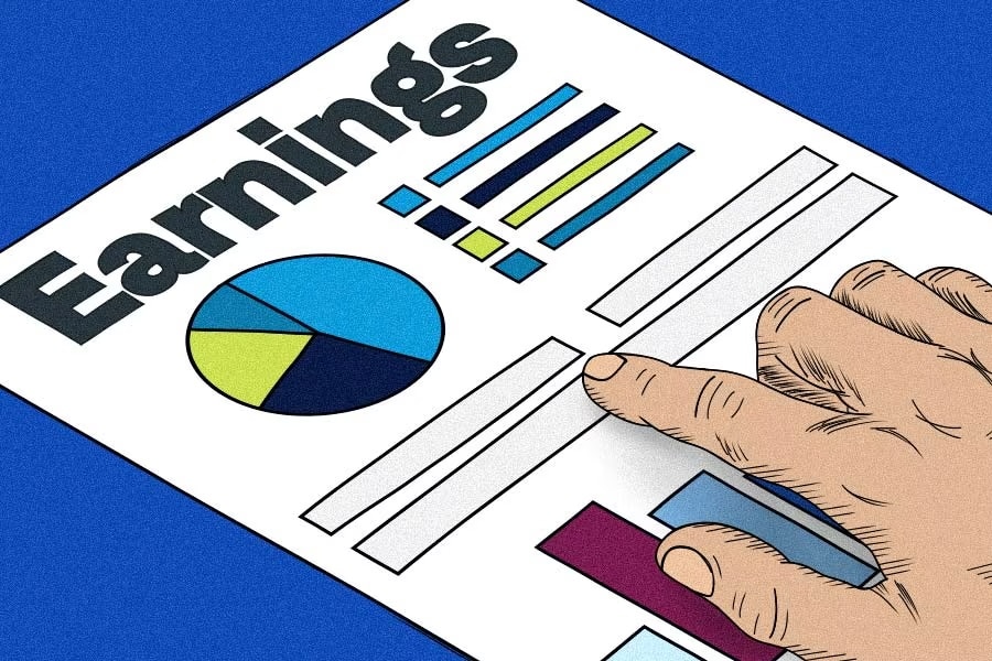 Paper that says earnings